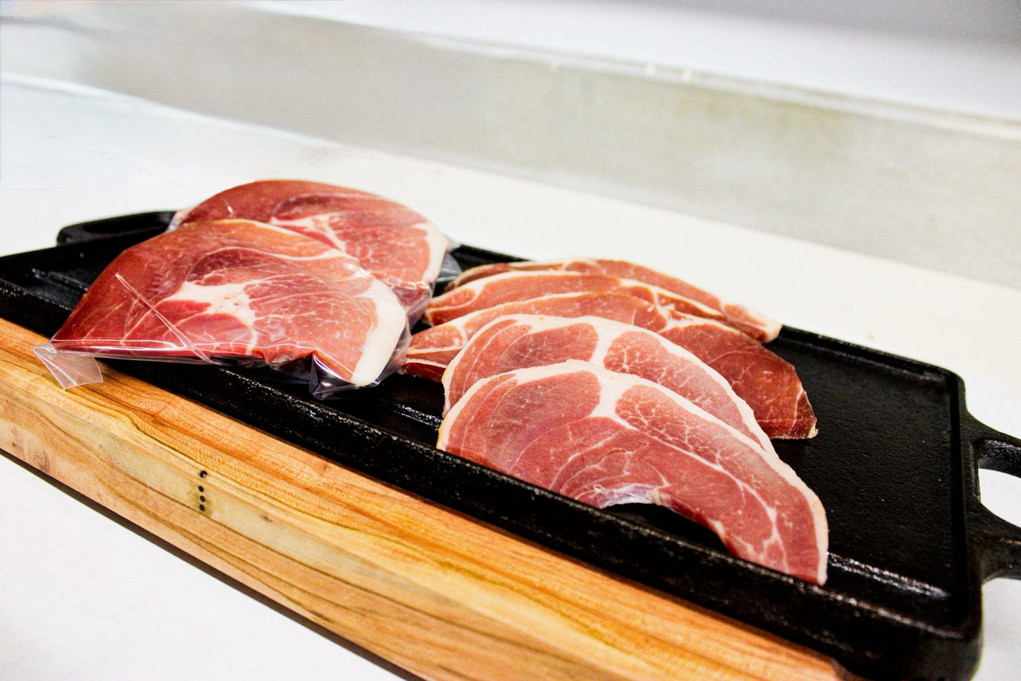 M117 Meacham Country Ham Breakfast Slices Three 12 oz pkgs