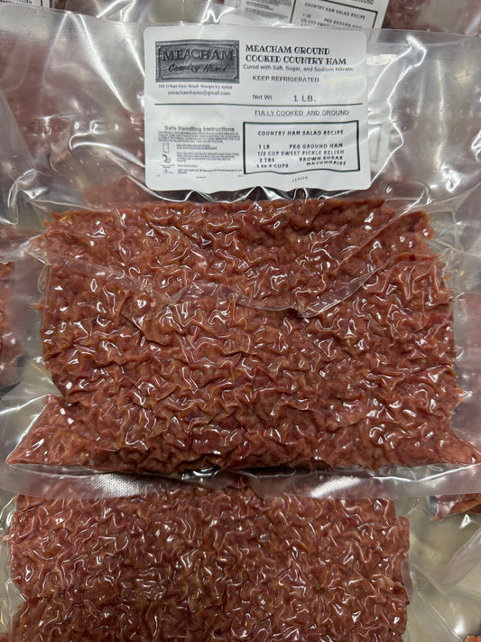 NEW !  M501 GROUND COOKED COUNTRY HAM 16 OZ PKG