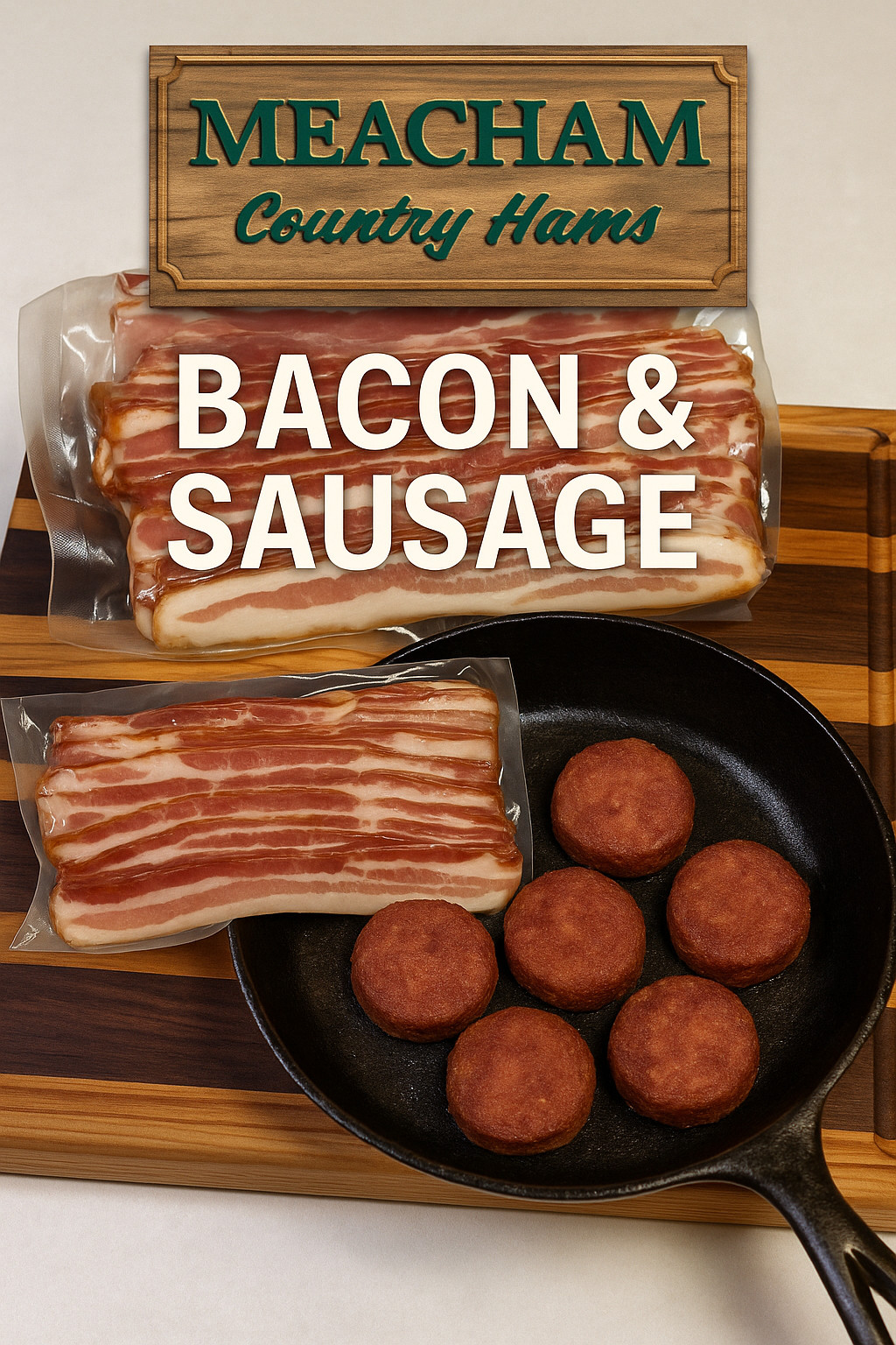 BACON SAUSAGE AND CHEESE