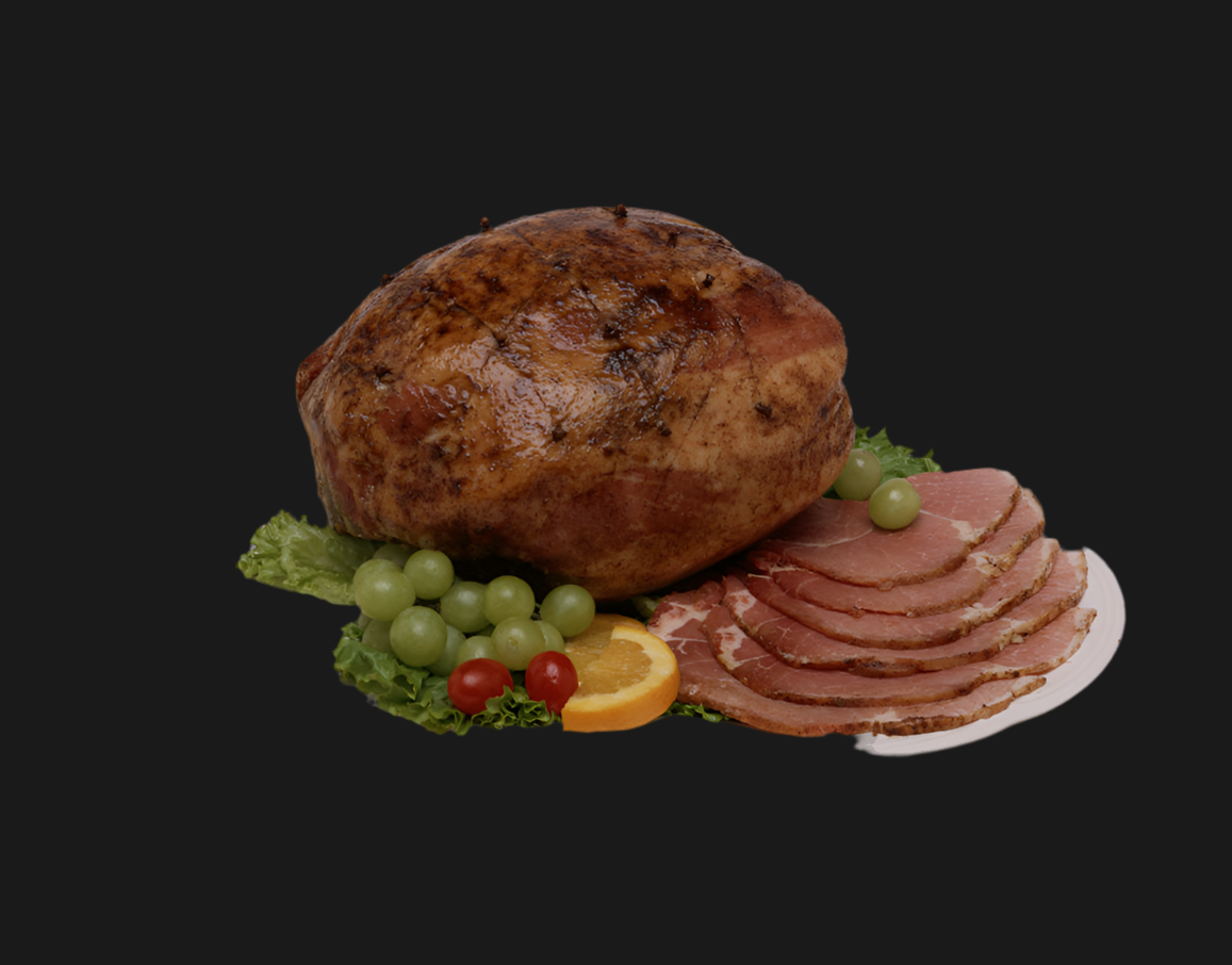 M201 Meacham Boneless Whole Custom Cooked Country Ham   7 to 9 lb.