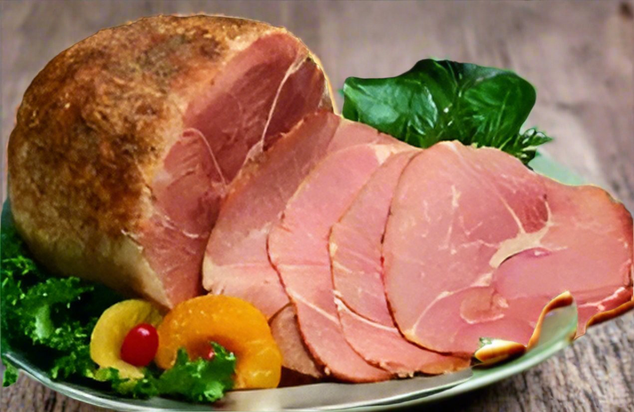 M201 Meacham Boneless Whole Custom Cooked Country Ham   7 to 9 lb.