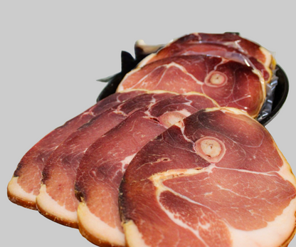 M115 Meacham Country Ham Uncooked and Sliced  approx. 1/3 of Ham   4 to 5 lb. Package.